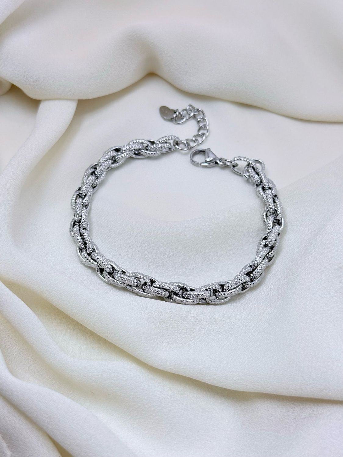 Bracciale infinity silver