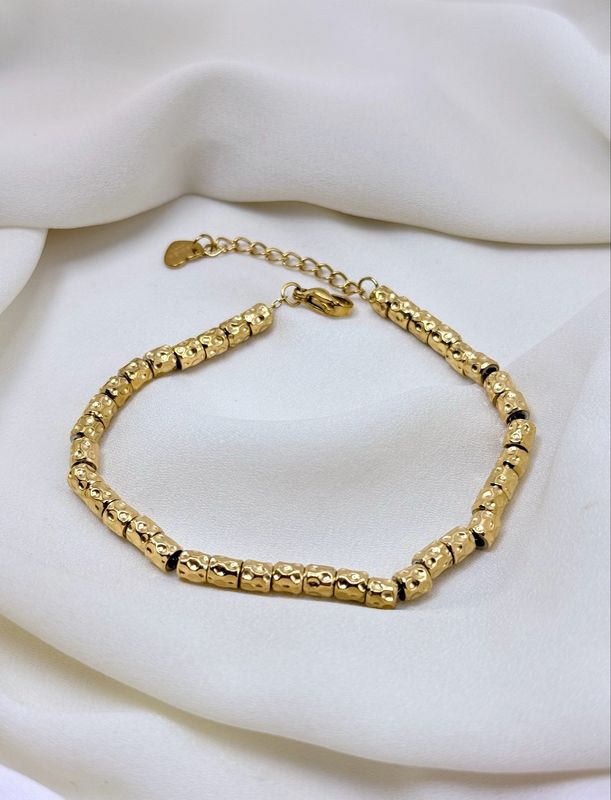 Bracciale dadini Gold