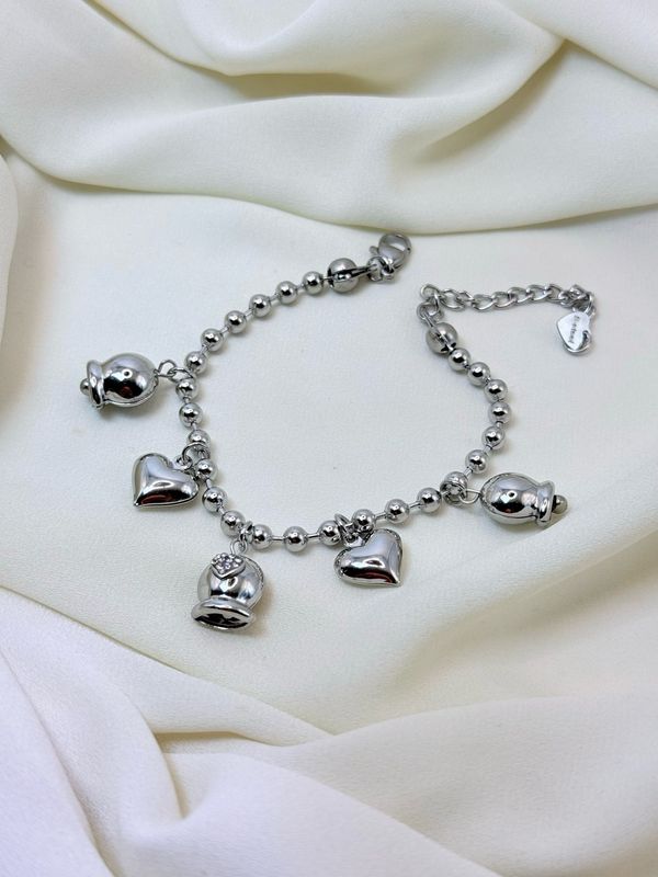 Bracciale love sonaglio silver