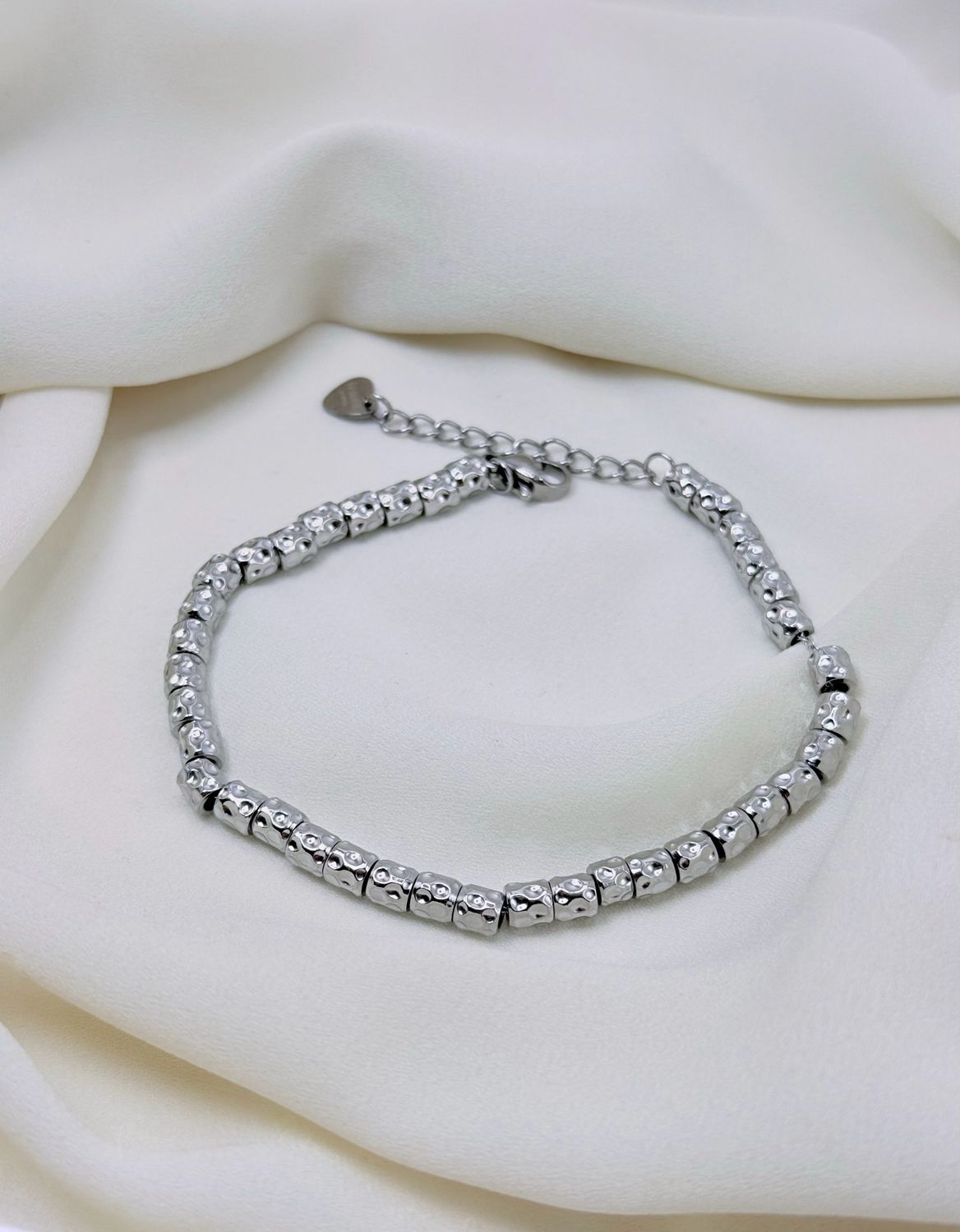 Bracciale dadini silver