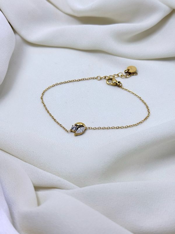 Bracciale tullipà gold