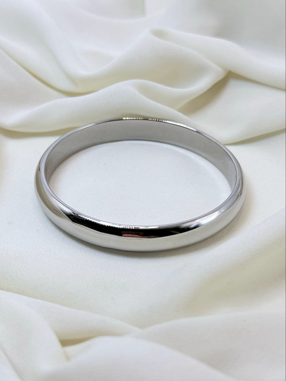 Bangle minimal Slim silver