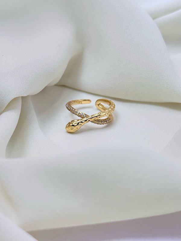 Anello snake Gold