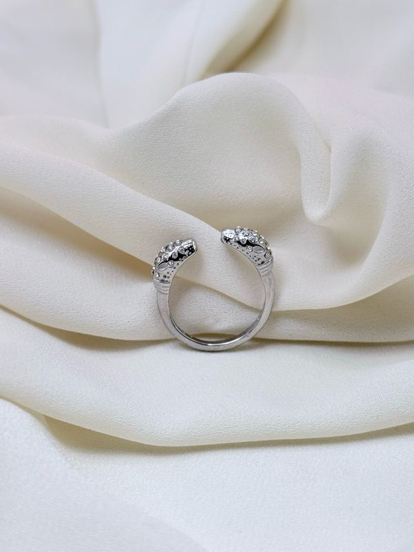 Anello pantere silver