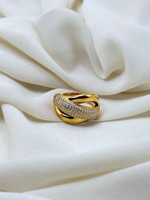 Anello torchon pavè