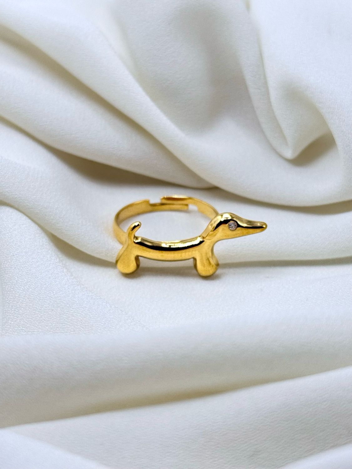 Anello bassotto Gold