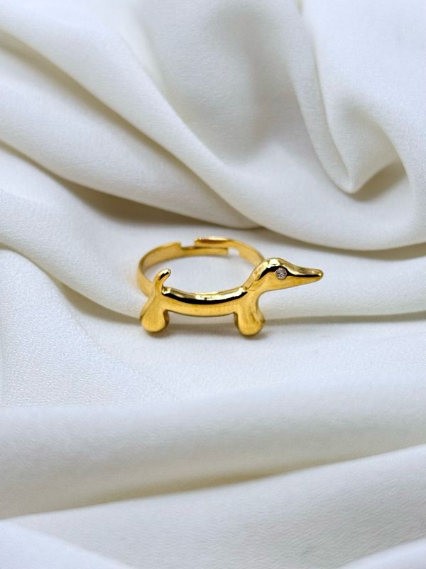 Anello bassotto Gold