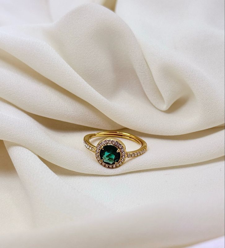 Anello round kate verde