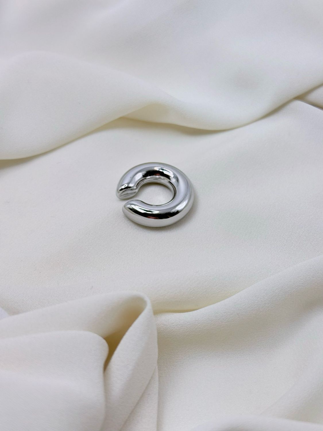 Earcuff bold Slim silver