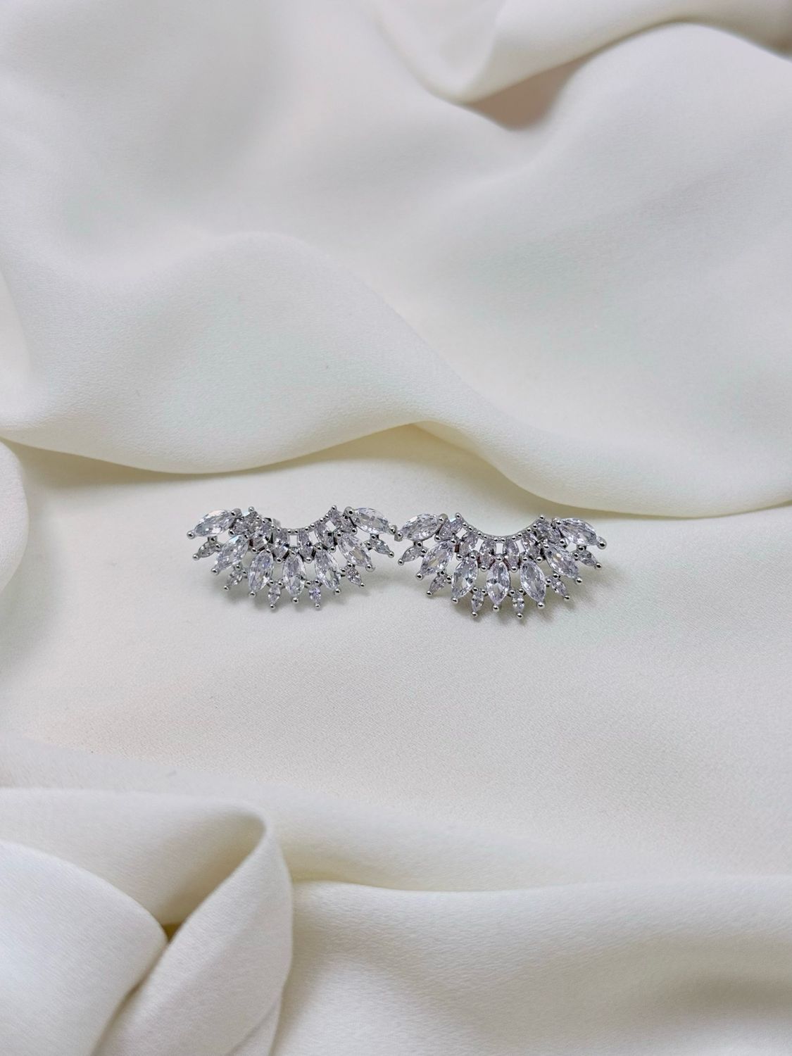 Orecchini corona silver