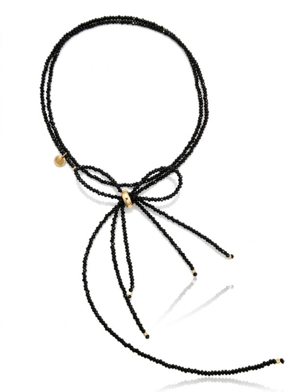 Collana fiocco filo lungo