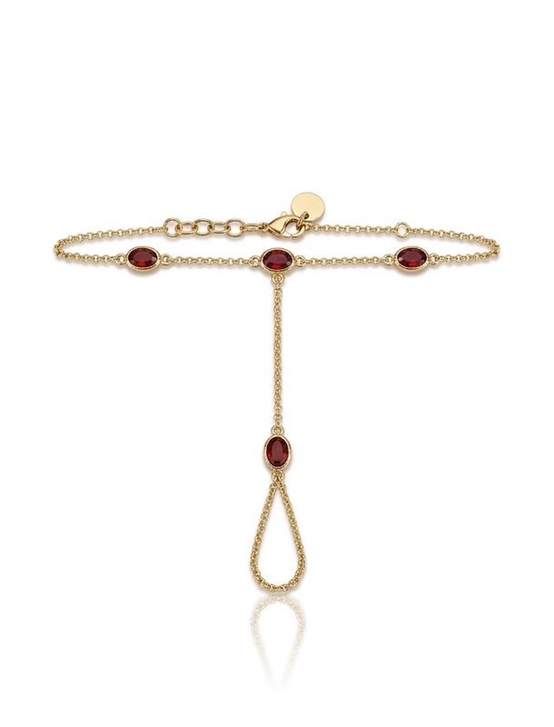 Baciamano red oval