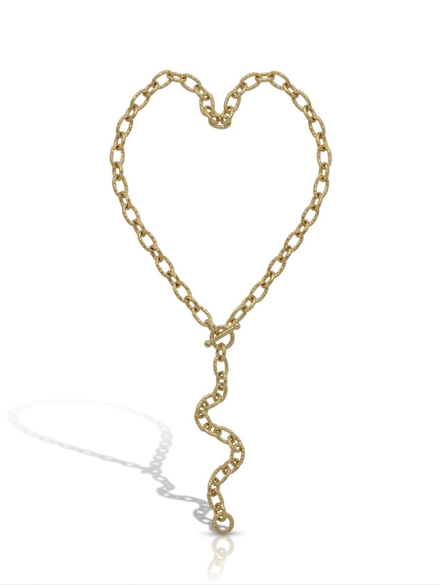 Collana rosario texture circle