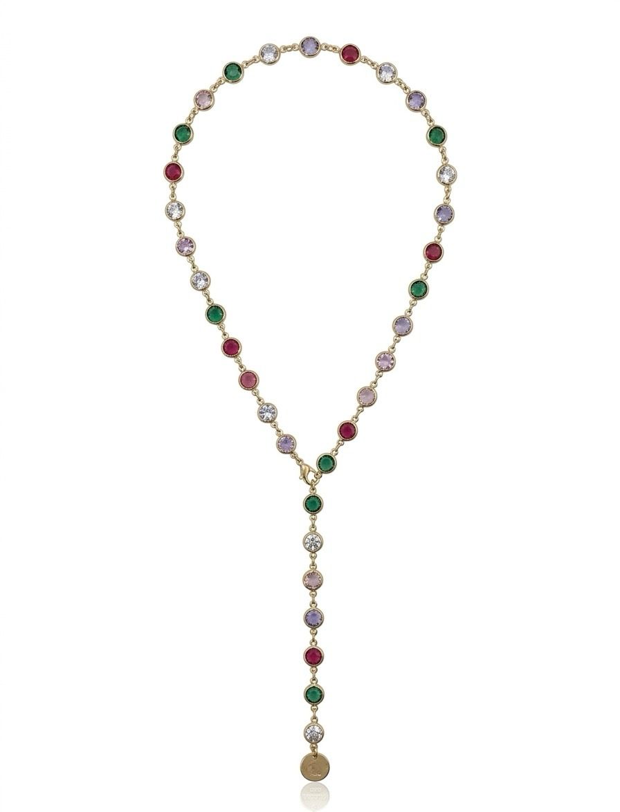 Collana rosario onion multicolor