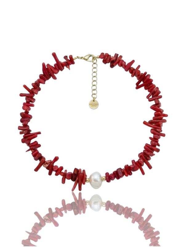 Chocker red coral