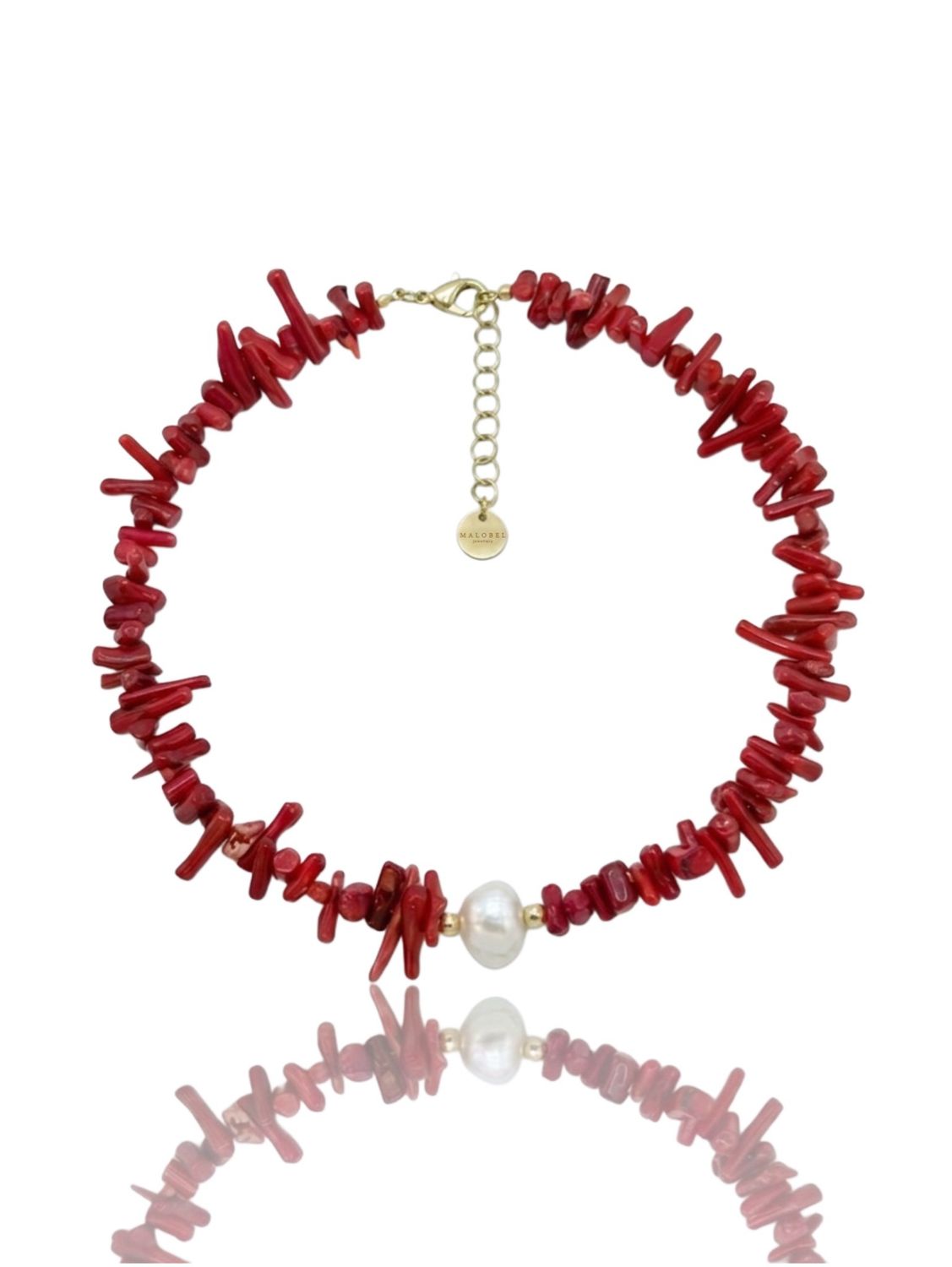 Chocker red coral