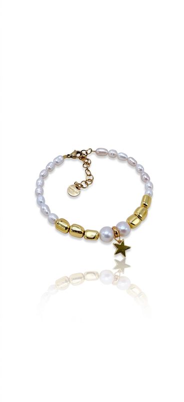 Bracciale perla di stella