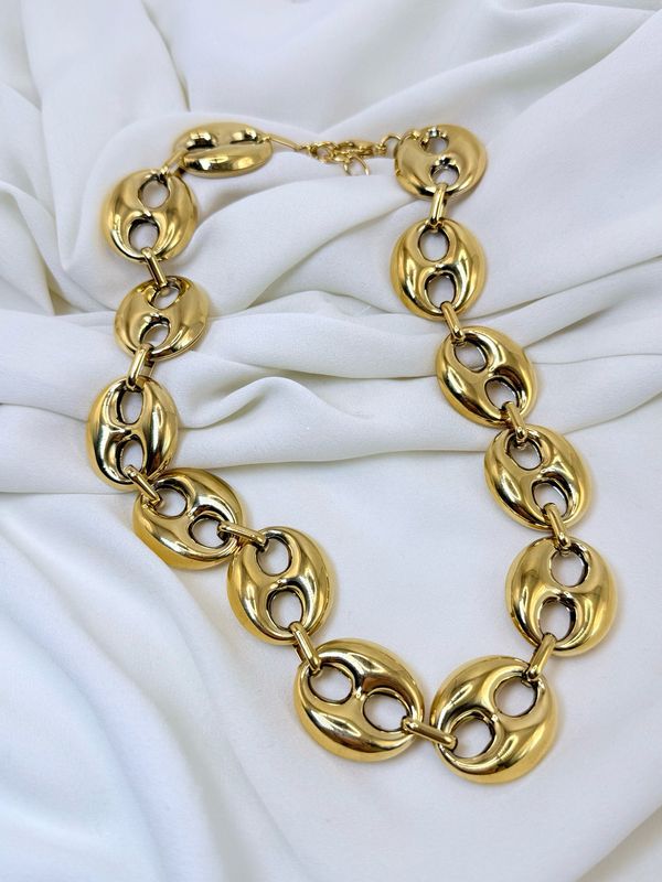 Girocollo big marinara Gold