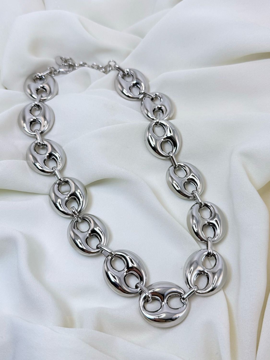 Girocollo big marinara silver