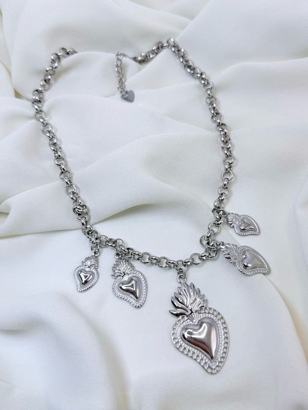 Collana cuori sacri