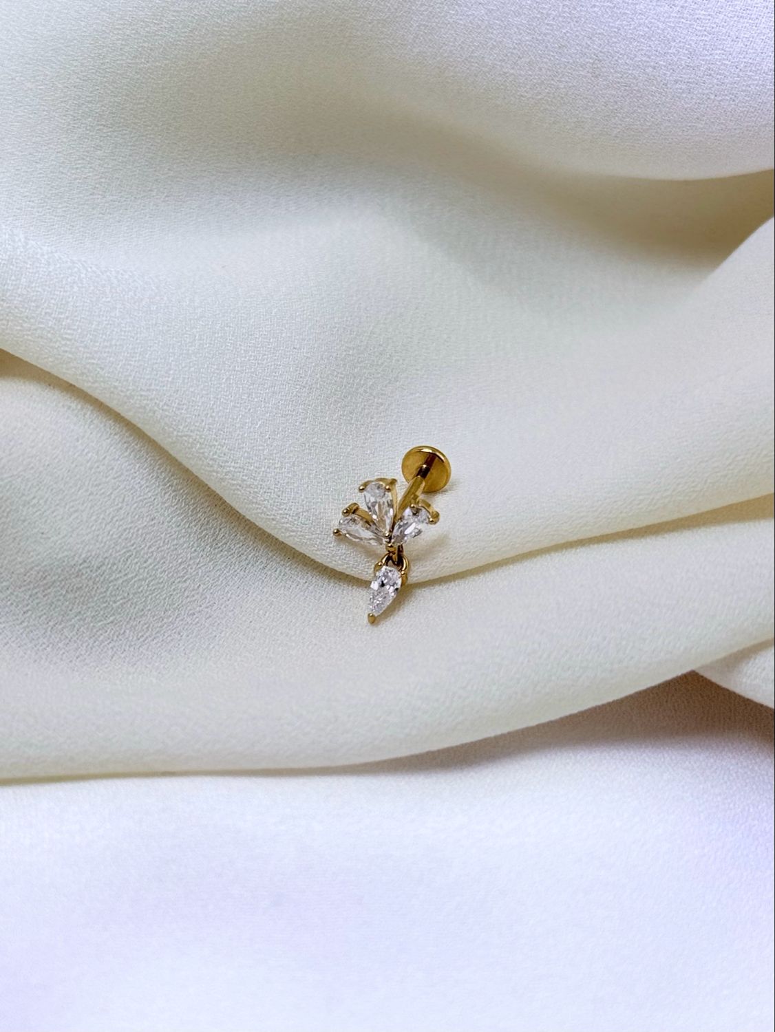 Piercing labret charm loto