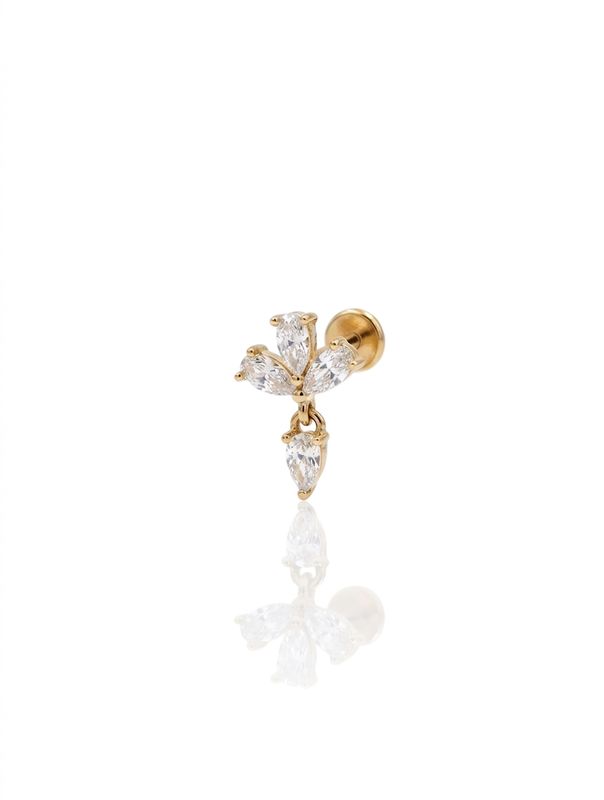 Piercing labret charm loto
