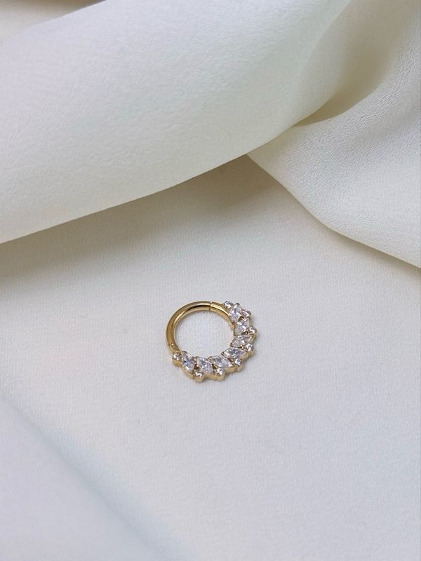 Piercing segment petali Gold