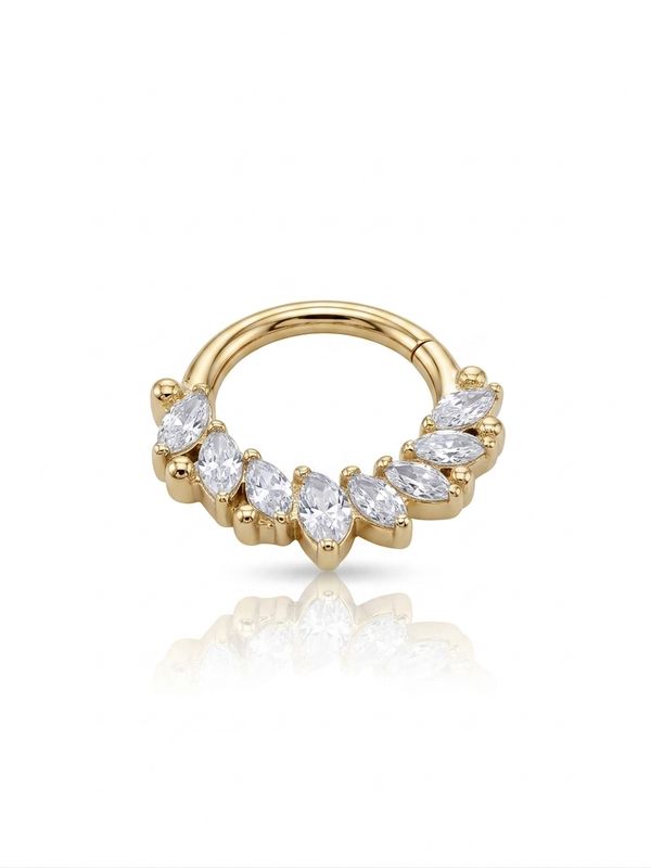 Piercing segment petali Gold