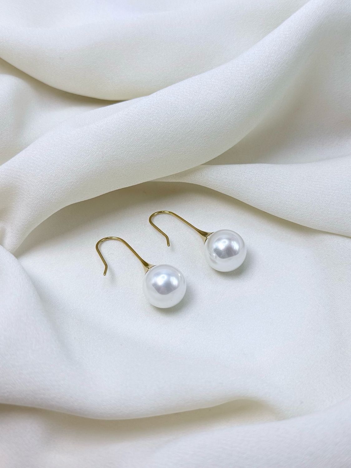 Orecchini perle mona Gold