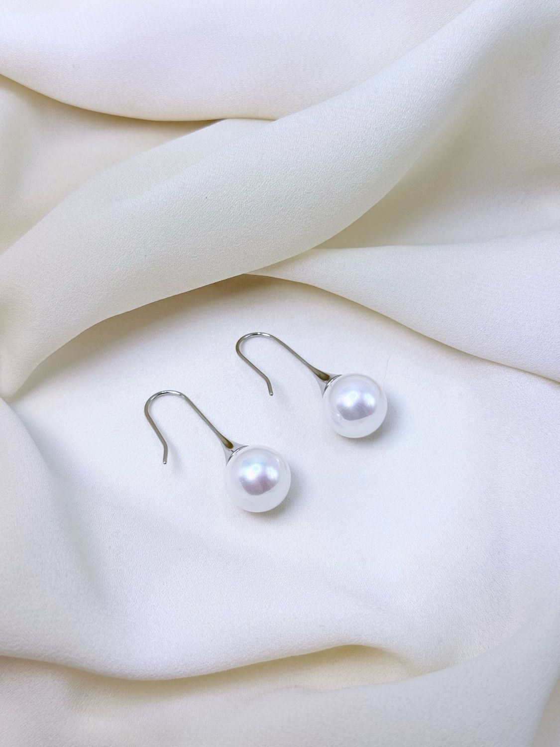 Orecchini perle mona silverb