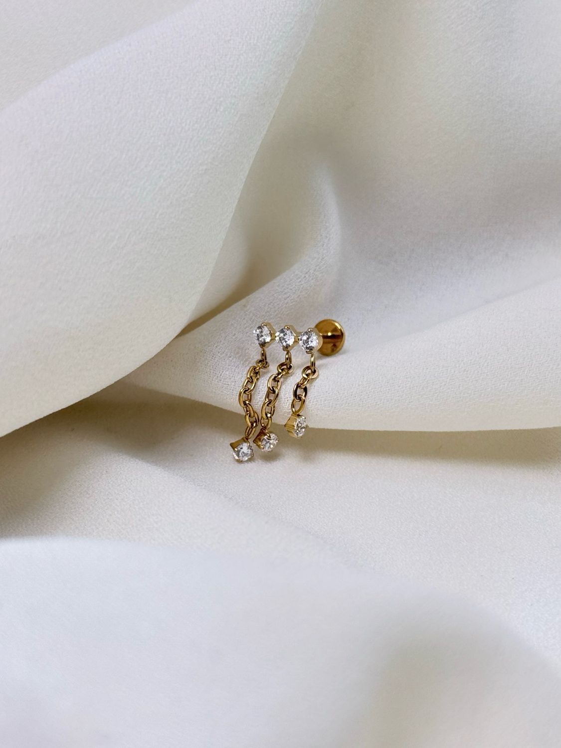 Piercing labret charms Gold