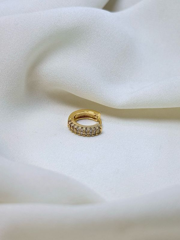 Hoop double light Gold