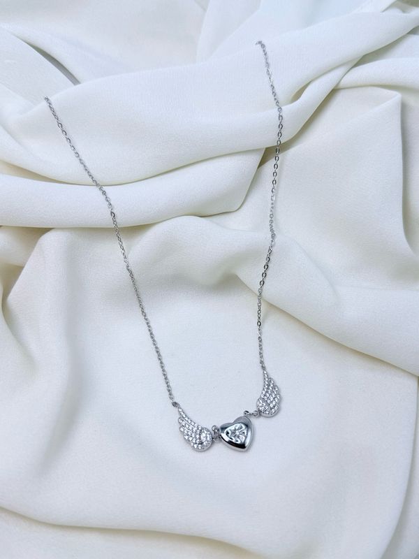 Collana good bye love silver