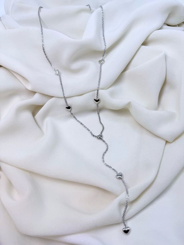 Collana Y amore silver