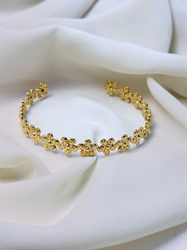Bracciale flora gold