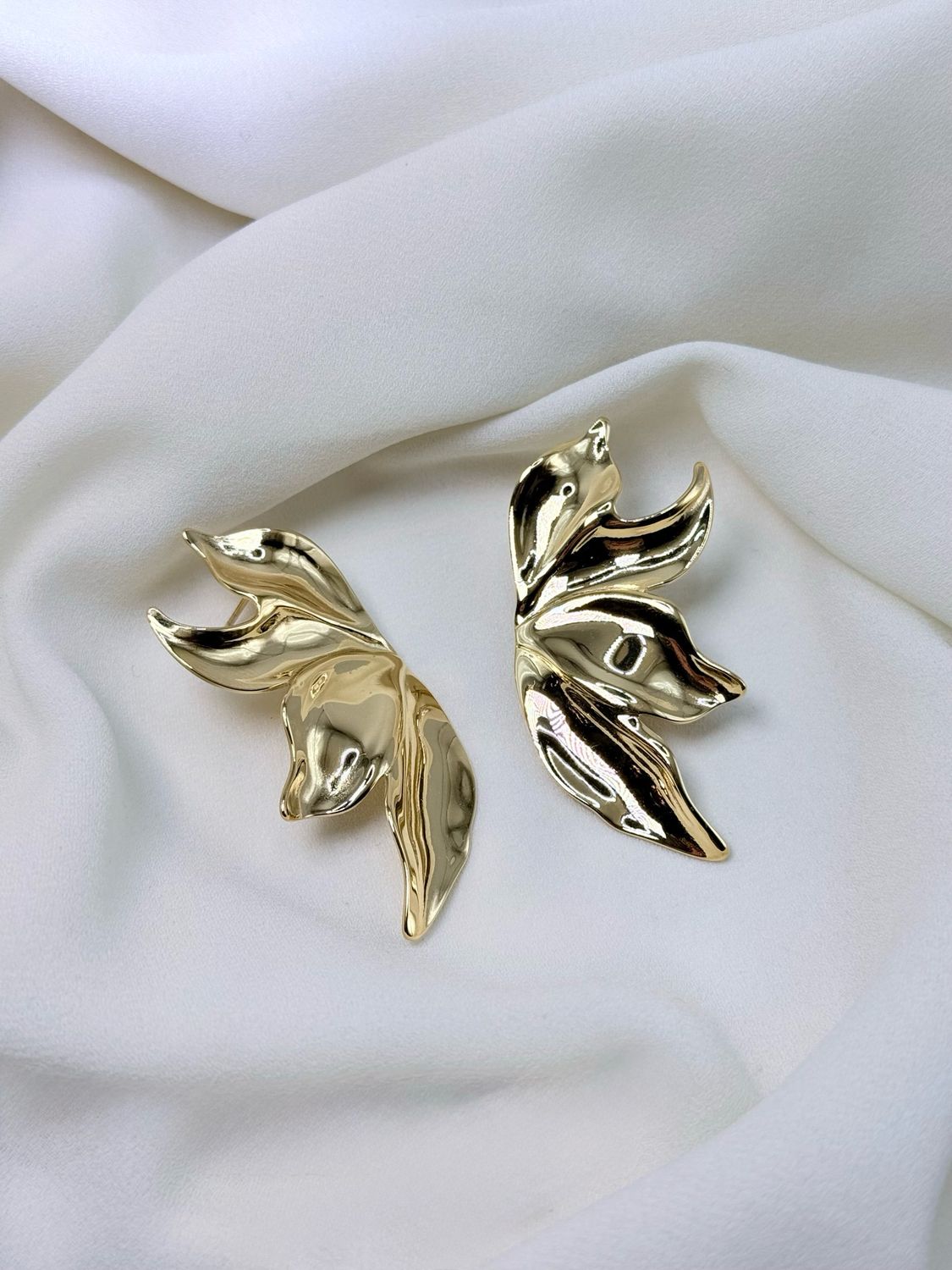 Orecchini foliage Gold