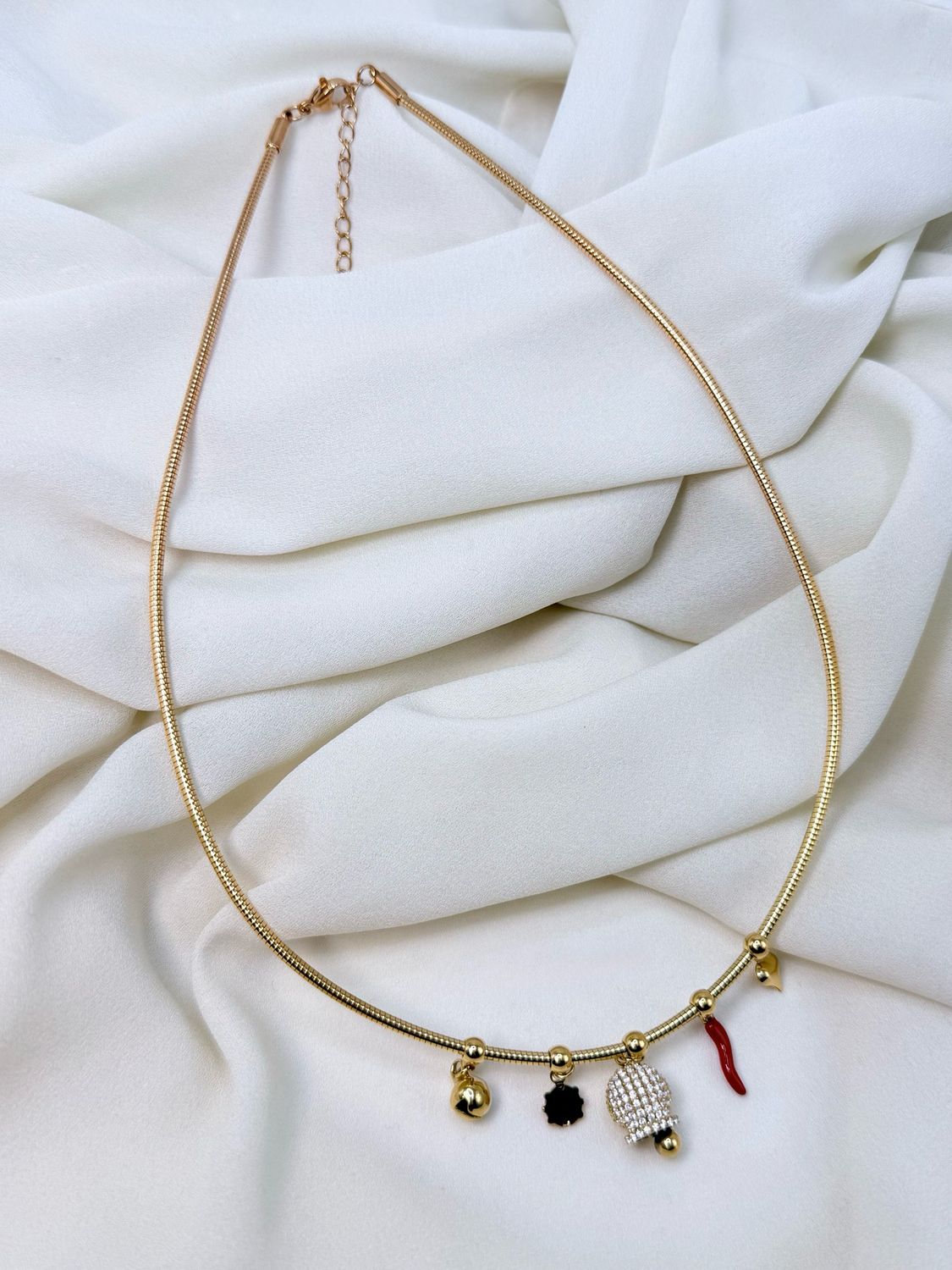 Collana archetto charms lucky