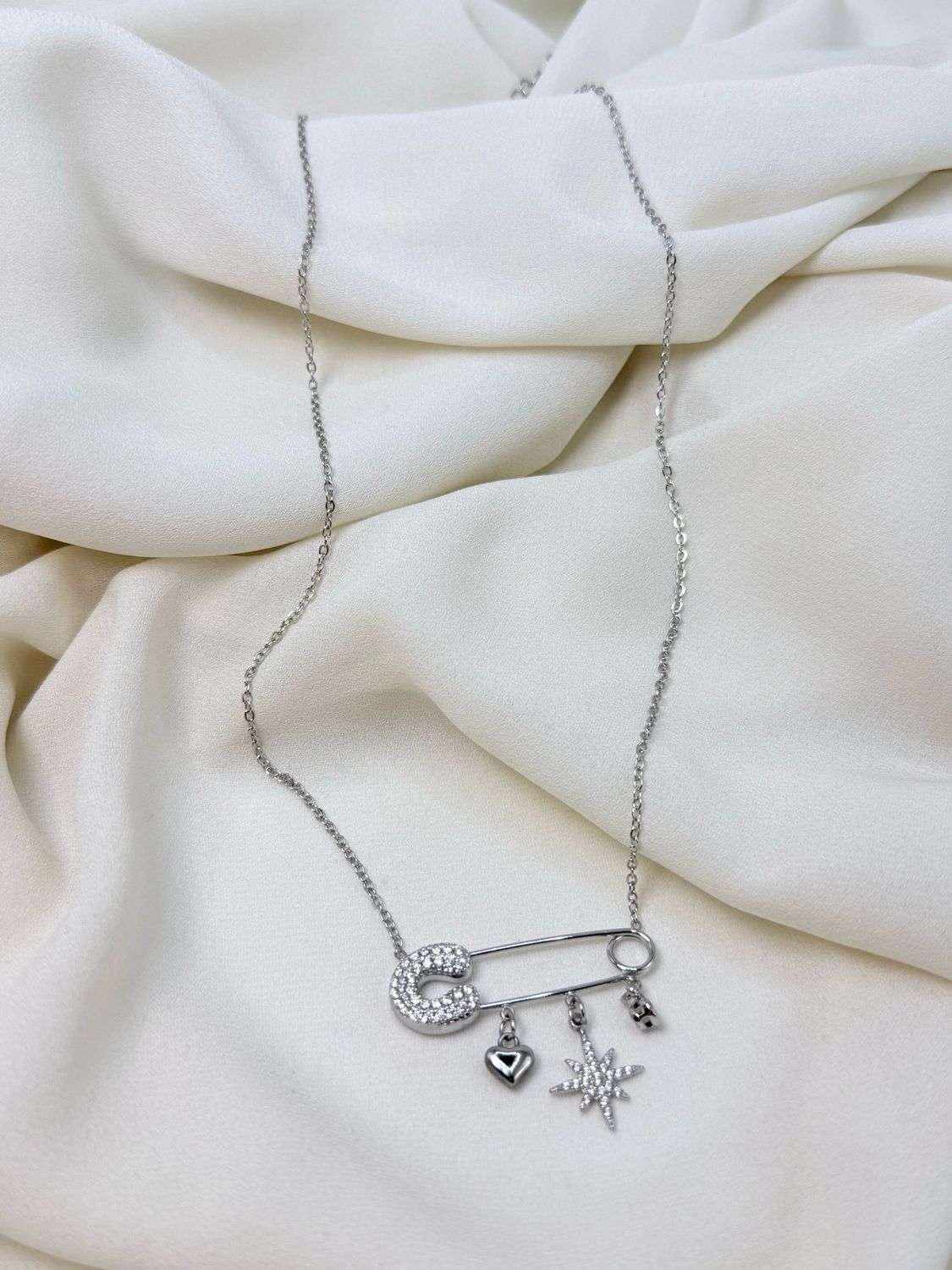 Collana graffetta silver