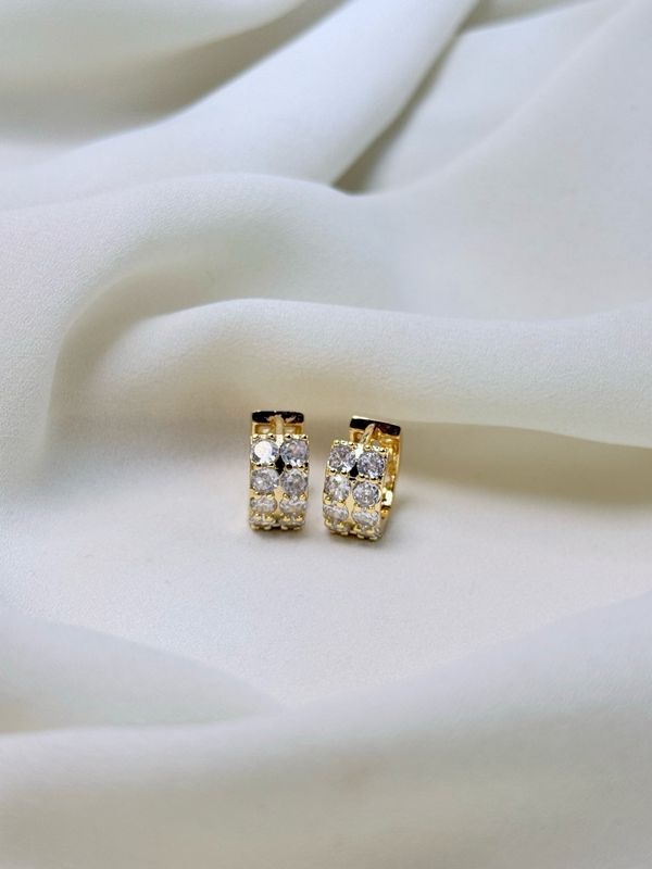 Hoop double shine Gold