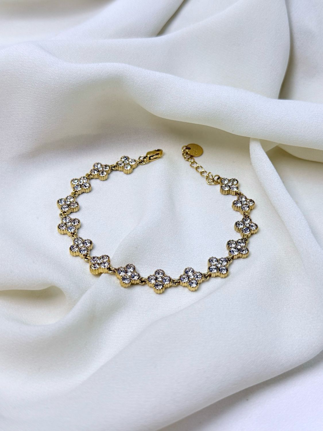 Bracciale shine flora gold