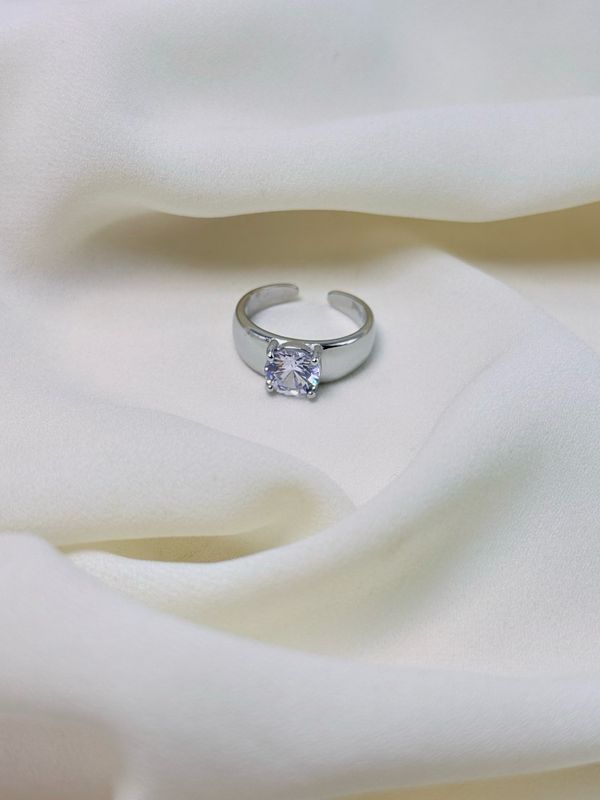 Anello big luce silver