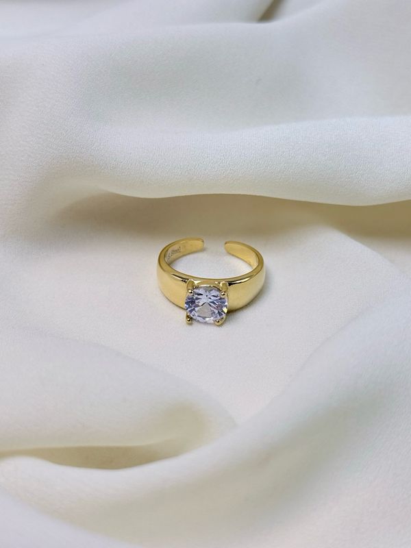 Anello big luce Gold