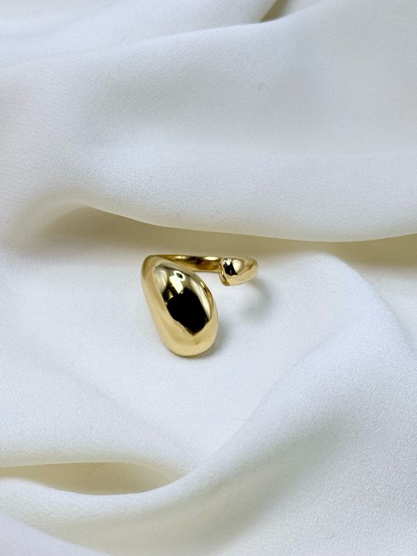 Anello bold contrarier gold