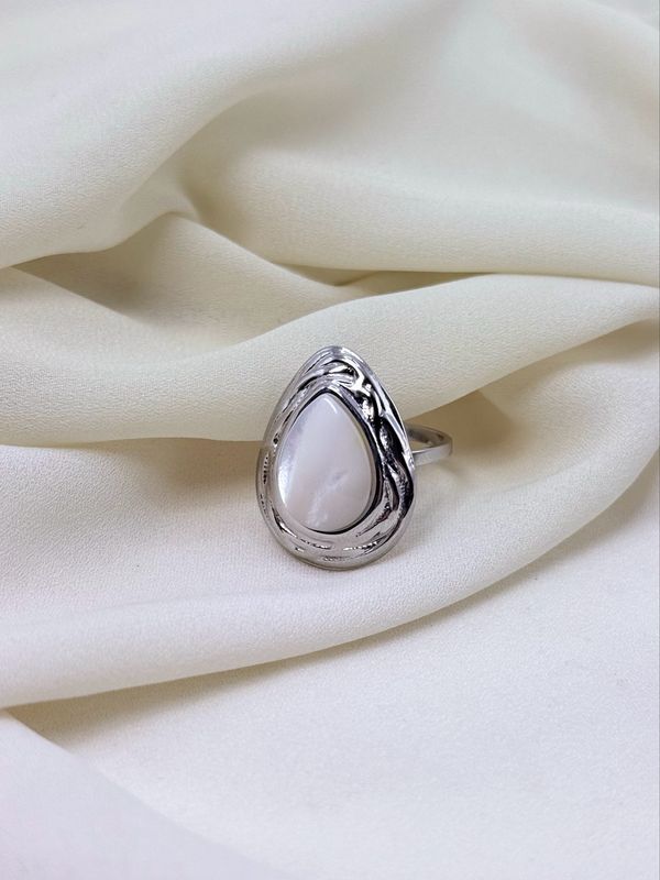 Anello drop silver