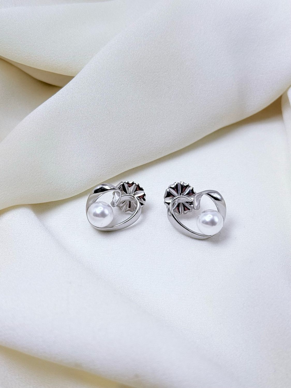 Orecchini unione silver