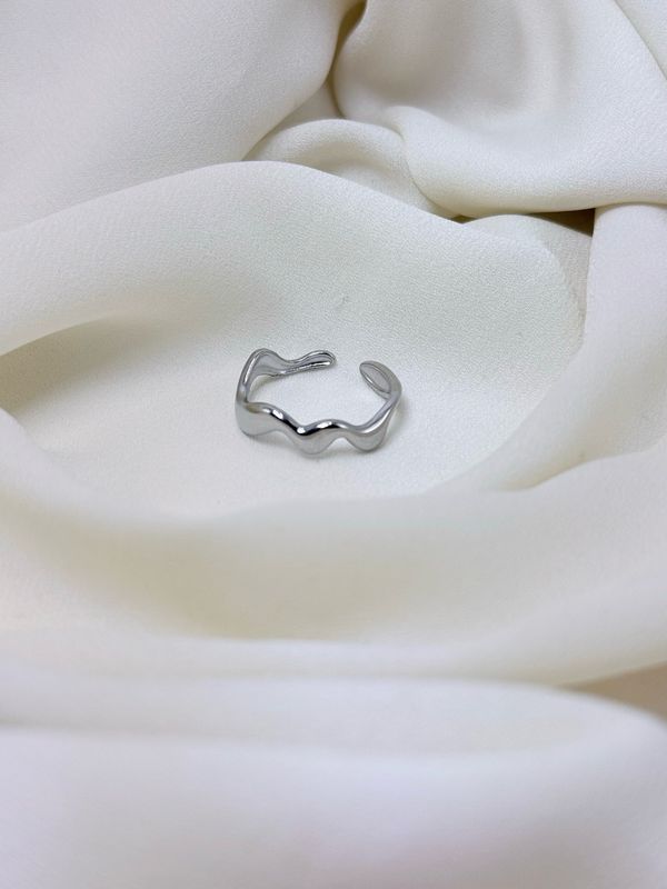 Anello ondina silver