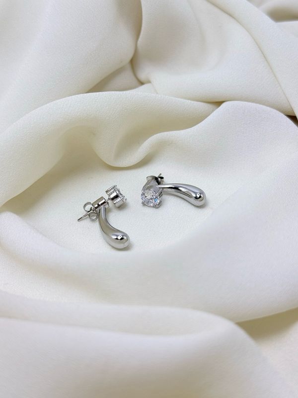 Orecchini luce piercing silver