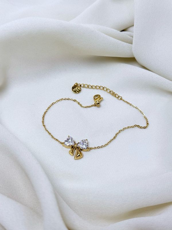 Bracciale fiocchetto Gold