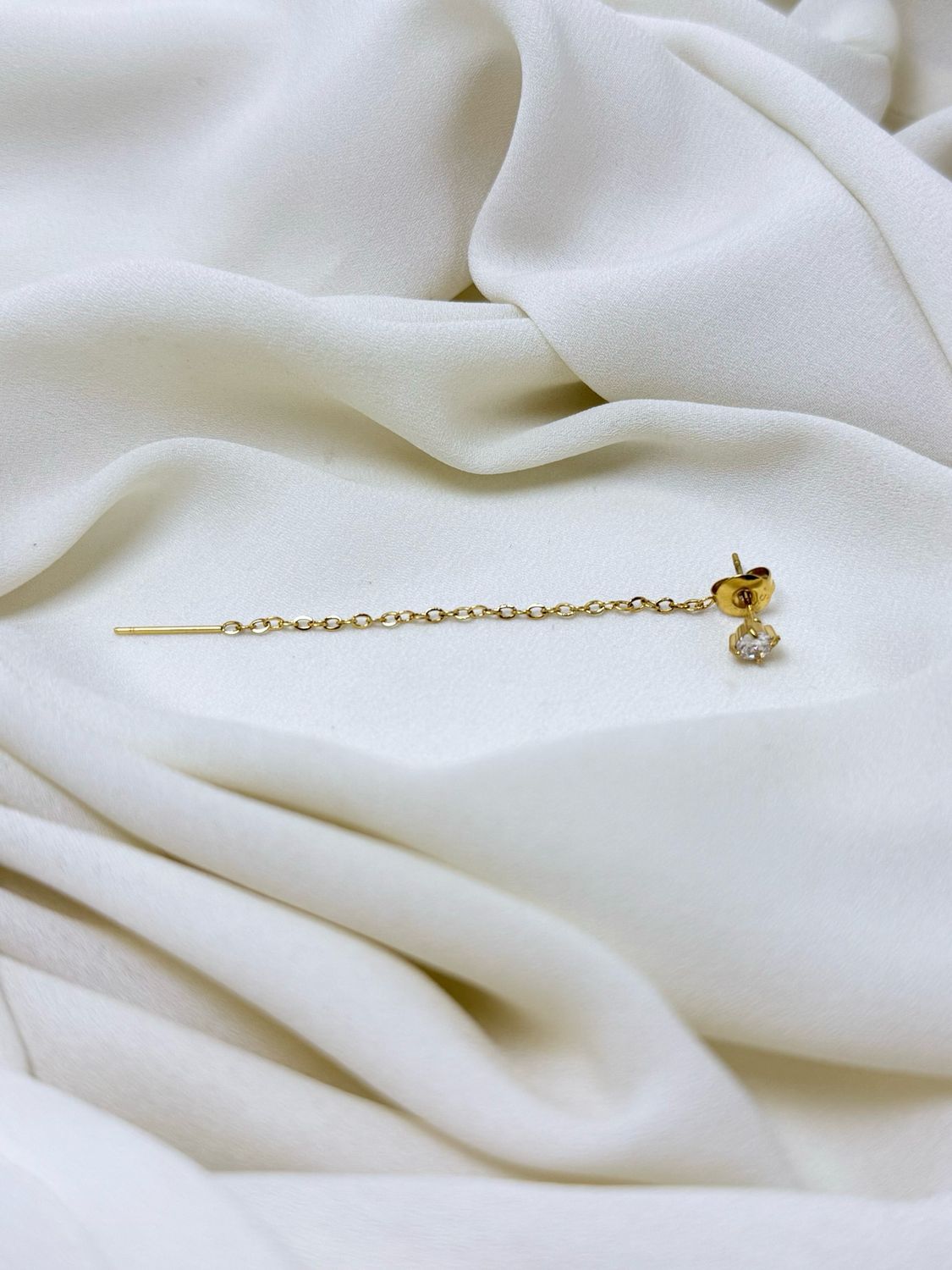 Orecchino saliscendi Gold