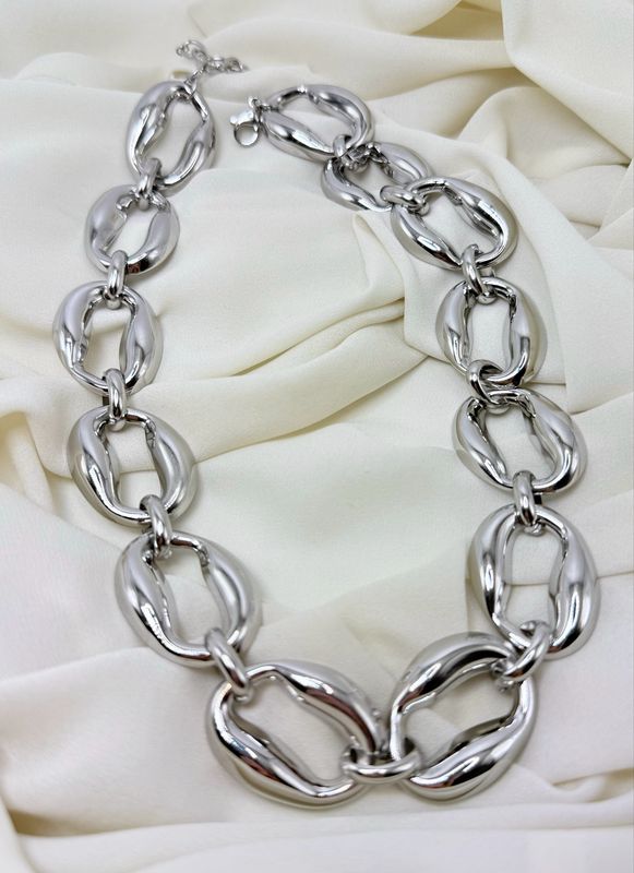 Girocollo big obo silver